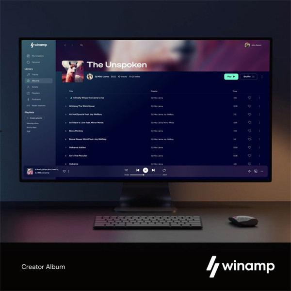 老牌音乐播放器 Winamp Player 将于 4 月 13 日发布全新版本