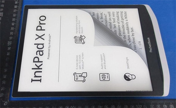 PocketBook InkPad X Pro 电子书阅读器曝光，支持Wacom 触控笔的手写笔记