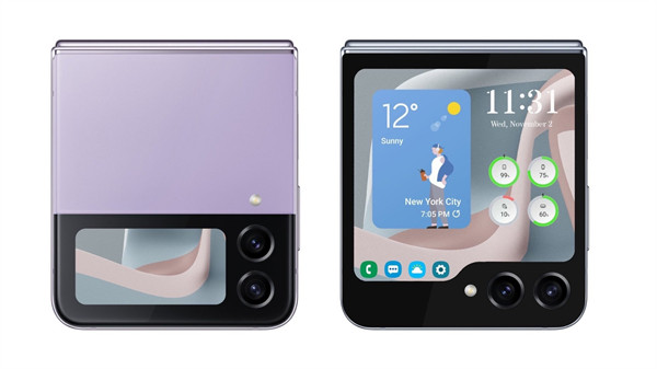 三星 Galaxy Z Flip 5 折叠手机外屏更大更实用将达到 3.4 英寸