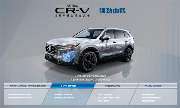 东风本田全新一代 CR-V e:HEV 上市，售价 19.99 万元起