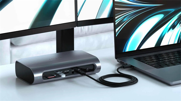 Satechi 推出 Thunderbolt 4 Multimedia Pro Dock，售价 349.99 美元