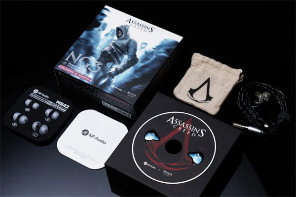 育碧推出《刺客信条》联名款 NG3 入耳式游戏耳机，售价 399 元