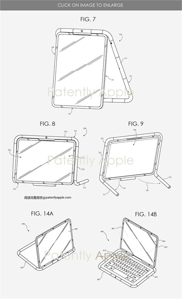 苹果二合一 iPad 获得 53 项专利