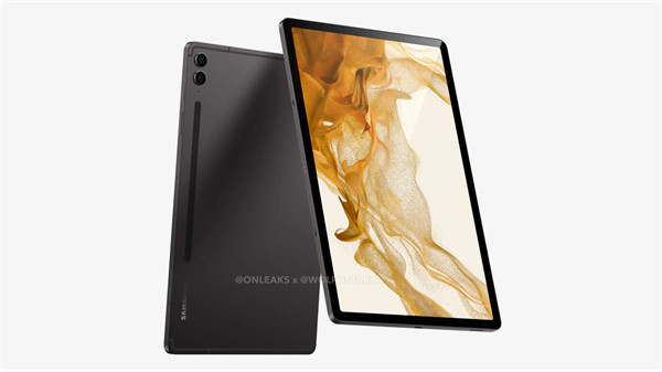三星 Galaxy Tab S9 FE + 平板渲染图曝光