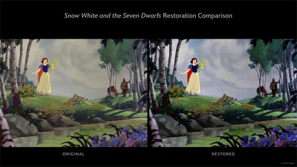 迪士尼动画经典作品《白雪公主和七个小矮人》将以 4K 修复版本登陆 Disney+