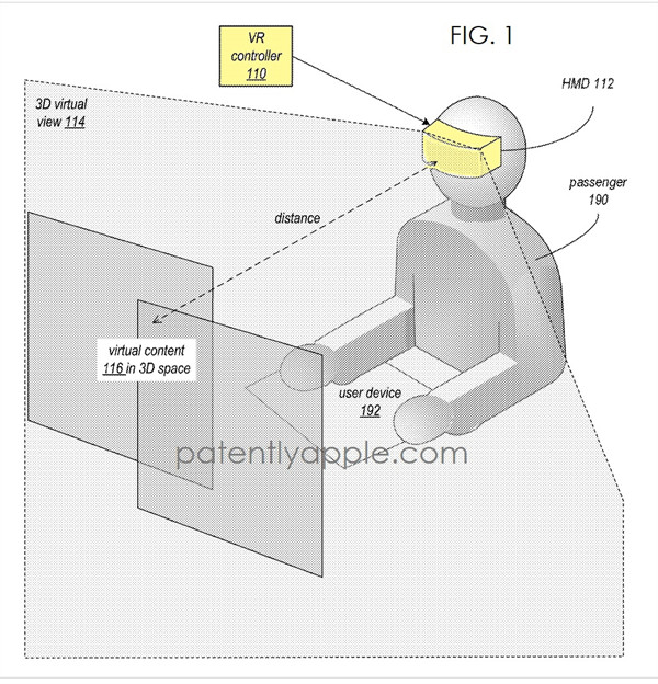 苹果获得 Vision Pro 头显专利，可以沉浸式虚拟体验